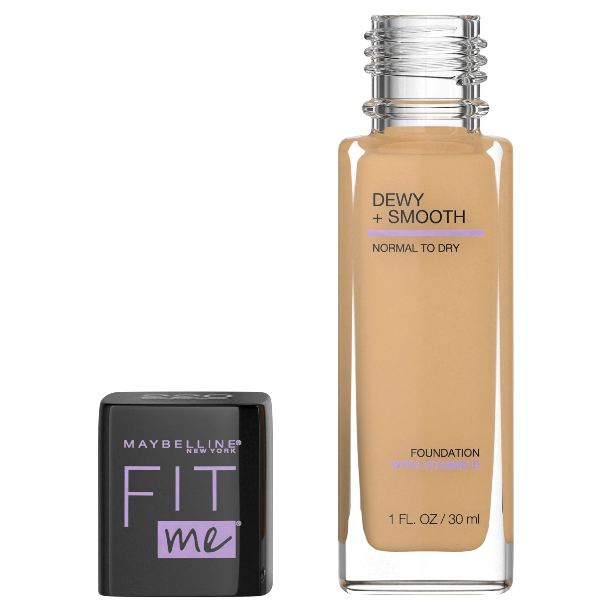 Maybelline Fit Me Dewy & Smooth Luminous Liquid Foundation - Natural Beige 220
