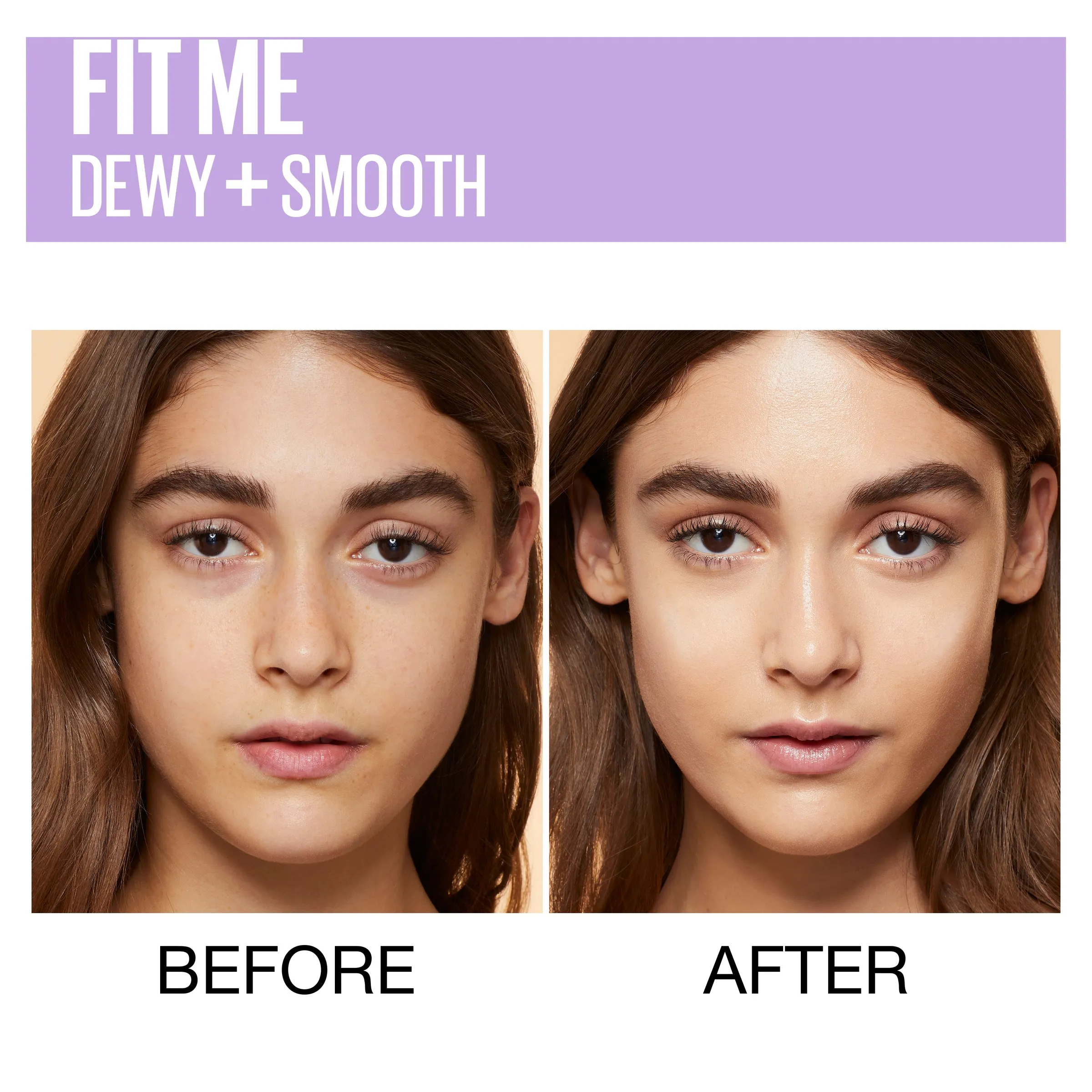 Maybelline Fit Me Dewy & Smooth Luminous Liquid Foundation - Natural Beige 220